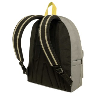 Polo Original Scarf Σχολική Τσάντα Πλάτης Γυμνασίου-Λυκείου Γκρι/Κίτρινο 9-01-135-2276