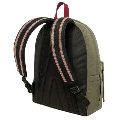 Polo Original Scarf Σχολική Τσάντα Πλάτης Γυμνασίου - Λυκείου Χακί/Κόκκινο 9-01-135-6533