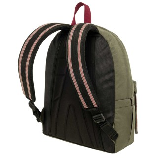 Polo Original Scarf Σχολική Τσάντα Πλάτης Γυμνασίου - Λυκείου Χακί/Κόκκινο 9-01-135-6533