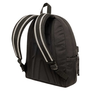 Polo Original Scarf Σχολική Τσάντα Πλάτης Γυμνασίου - Λυκείου Μαύρη με Θήκη για Παγούρι 20lt 2023