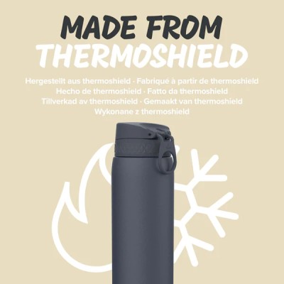 Ion8 Slim Μπουκάλι Θερμός Μπλε 1lt I8TS1000ANAVY