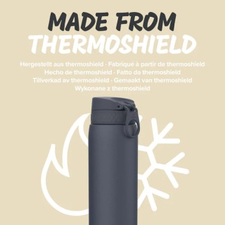 Ion8 Slim Μπουκάλι Θερμός Μπλε 1lt I8TS1000ANAVY