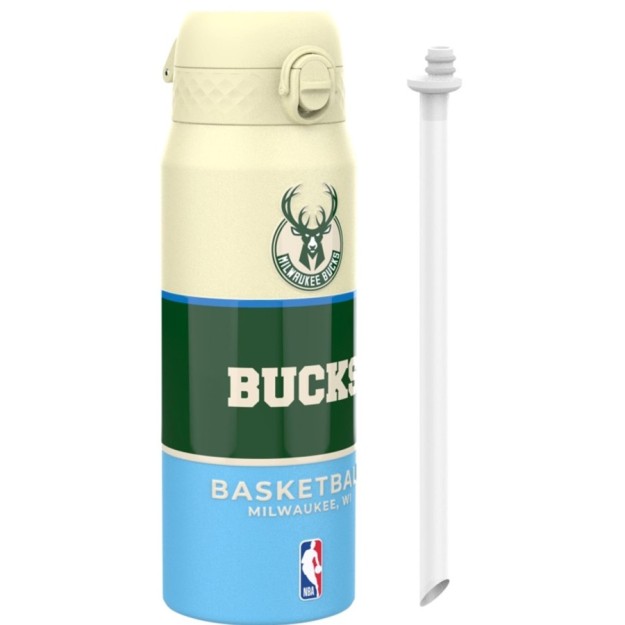 Ion8 Μεταλλικό Ισοθερμικό Μπουκάλι 750ml NBA Milwaukee Bucks