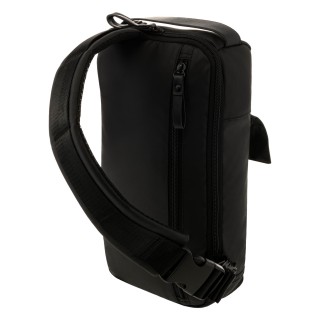 Polo Crossover Ανδρική Τσάντα Στήθους σε Μαύρο χρώμα 9-07-016-2000