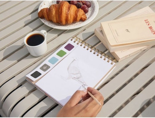 La Petite Epicerie Σετ Ζωγραφικής Ακουαρέλα Spring In Paris