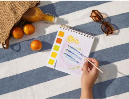 La Petite Epicerie Σετ Ζωγραφικής Ακουαρέλα Mediterranee