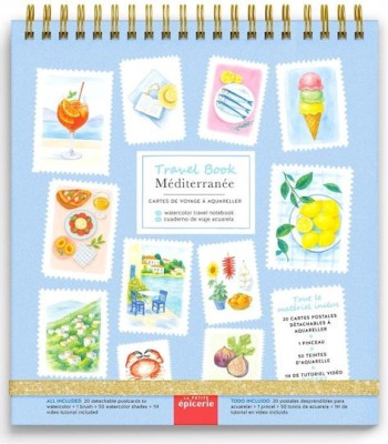 La Petite Epicerie Σετ Ζωγραφικής Ακουαρέλα Mediterranee