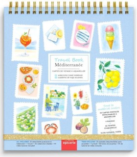 La Petite Epicerie Σετ Ζωγραφικής Ακουαρέλα Mediterranee