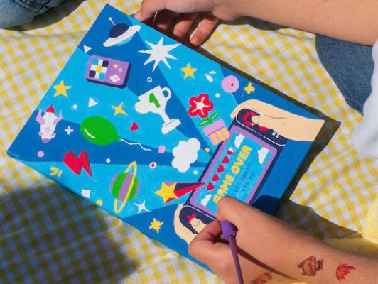 La Petite Épicerie Σετ Ζωγραφικής 25x18cm