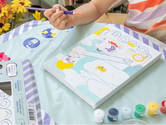 La Petite Épicerie ''Wouf'' Σετ Ζωγραφικής 25x18cm