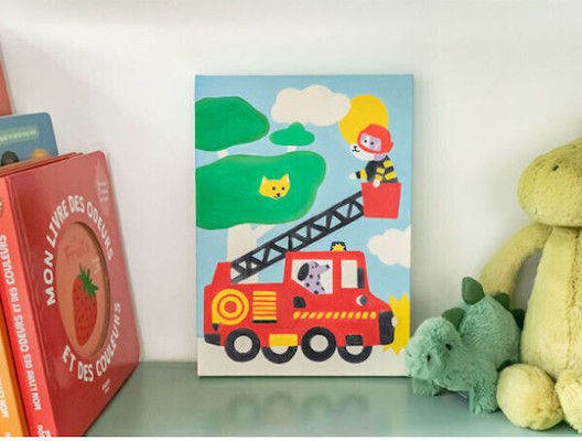 La Petite Épicerie ''Wouf'' Σετ Ζωγραφικής 25x18cm