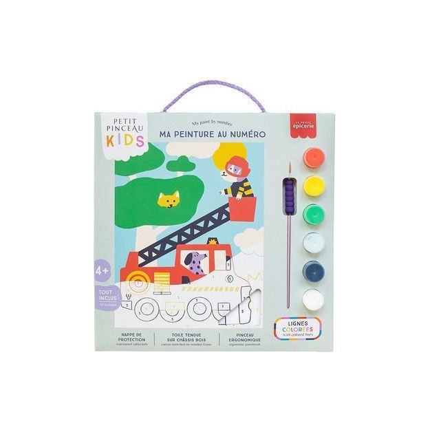 La Petite Épicerie ''Wouf'' Σετ Ζωγραφικής 25x18cm