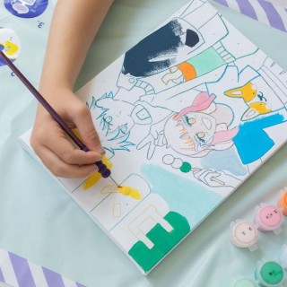 La Petite Épicerie ''Konbini'' Σετ Ζωγραφικής 25x18cm