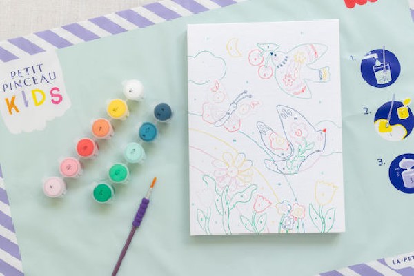 La Petite Épicerie ''Birds and Butterflies'' Σετ Ζωγραφικής 25x18cm