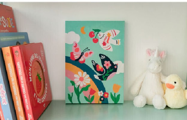 La Petite Épicerie ''Birds and Butterflies'' Σετ Ζωγραφικής 25x18cm