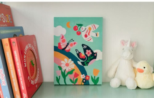 La Petite Épicerie ''Birds and Butterflies'' Σετ Ζωγραφικής 25x18cm