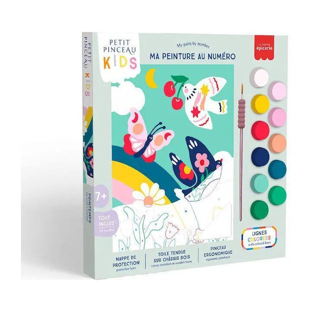 La Petite Épicerie ''Birds and Butterflies'' Σετ Ζωγραφικής 25x18cm