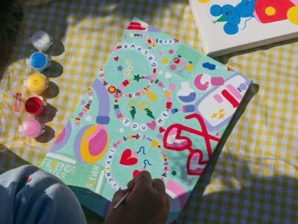 La Petite Épicerie ''Besties'' Σετ Ζωγραφικής 25x18cm