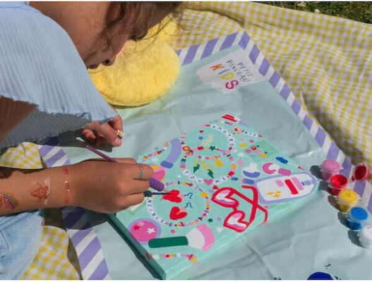 La Petite Épicerie ''Besties'' Σετ Ζωγραφικής 25x18cm