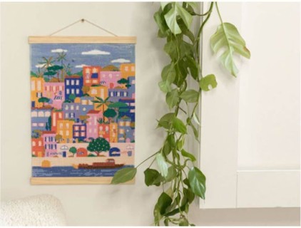 La Petite Épicerie Diamond Painting ''Maisons Colorees''