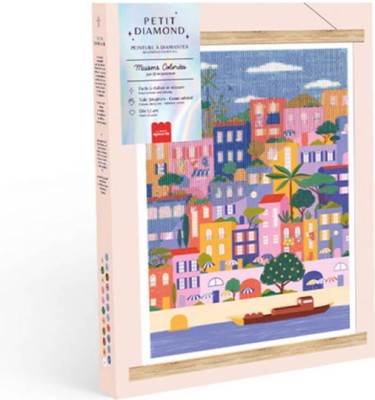 La Petite Épicerie Diamond Painting ''Maisons Colorees''