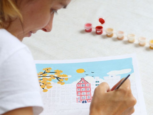 La Petite Épicerie Painting By Numbers ''Amsterdam''