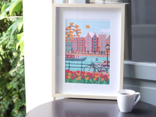 La Petite Épicerie Painting By Numbers ''Amsterdam''