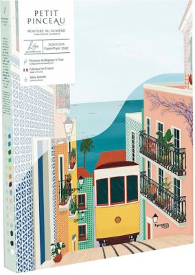 La Petite Épicerie Painting by Number ''Lisbon'' 32.5x24.5cm