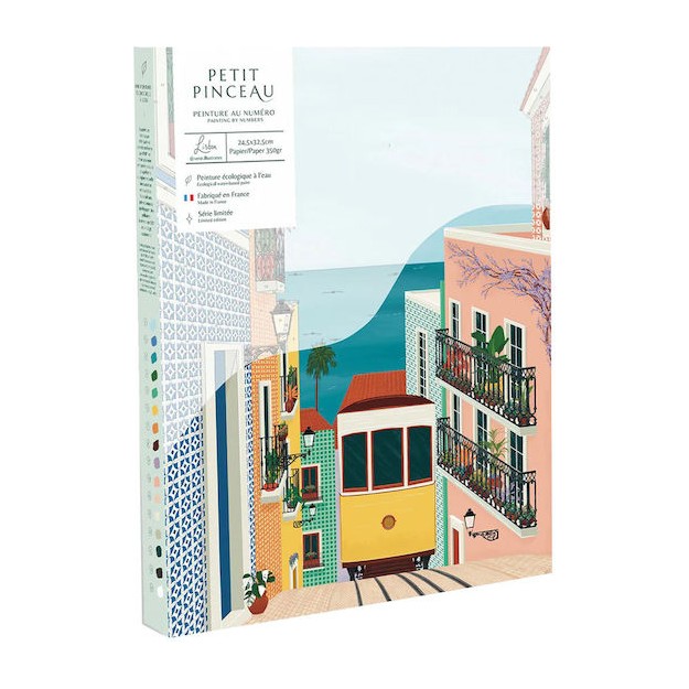 La Petite Épicerie Painting by Number ''Lisbon'' 32.5x24.5cm