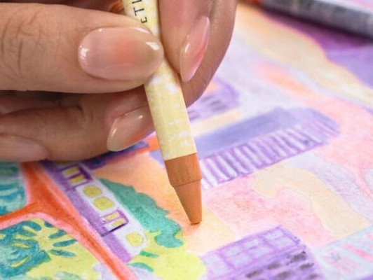 La Petite Épicerie Pastel by Numbers ''Love in Seoul'' 32.5x24.5cm