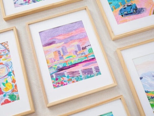 La Petite Épicerie Pastel by Numbers ''Love in Seoul'' 32.5x24.5cm