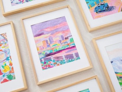 La Petite Épicerie Pastel by Numbers ''Love in Seoul'' 32.5x24.5cm