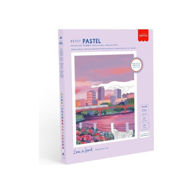 La Petite Épicerie Pastel by Numbers ''Love in Seoul'' 32.5x24.5cm