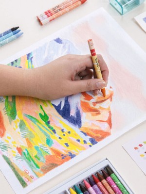 La Petite Épicerie Pastel by Numbers ''Au Grand Baou'' 32.5x24.5cm