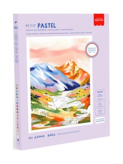 La Petite Épicerie Pastel by Numbers ''Au Grand Baou'' 32.5x24.5cm