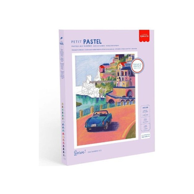 La Petite Épicerie Pastel by Numbers ''Drive'' 32.5x24.5cm