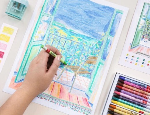 La Petite Épicerie Pastel by Numbers ''La mer pour Horizon'' 32.5x24.5cm