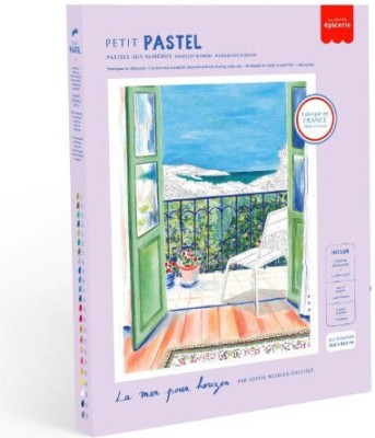 La Petite Épicerie Pastel by Numbers ''La mer pour Horizon'' 32.5x24.5cm
