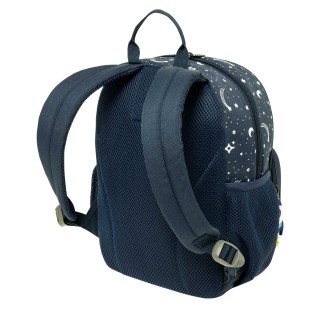 Polo Junior Bibi Σχολική Τσάντα Πλάτης Νηπιαγωγείου Space με Θήκη για Παγούρι 10lt 2025