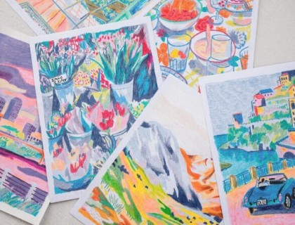 La Petite Épicerie Pastel by Numbers ''Comme un dimanche'' 32.5x24.5cm