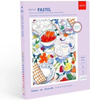 La Petite Épicerie Pastel by Numbers ''Comme un dimanche'' 32.5x24.5cm