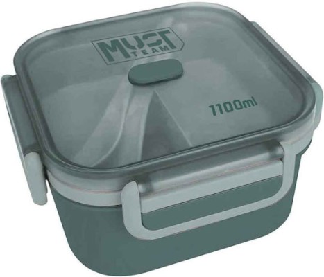 Must Team Πλαστικό Παιδικό Σετ Φαγητού 1.1lt Πράσινο 16.6 x 16.6 x 8.8...