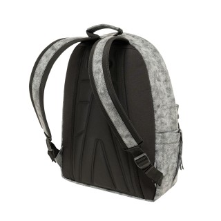 Polo Gecko Σχολική Τσάντα Πλάτης Γυμνασίου - Λυκείου Γκρι με Θήκη για Παγούρι 20lt 9-02-041-8327