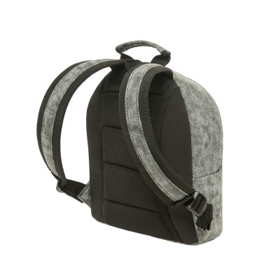 Polo Mini Gecko Τσάντα Πλάτης Δερματίνη σε Γκρι χρώμα 8lt 9-07-037-8327