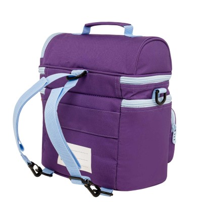 Polo Double Cooler Σχολική Τσάντα Φαγητού Μωβ 9-07-096-4657