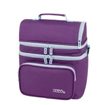 Polo Double Cooler Σχολική Τσάντα Φαγητού Μωβ 9-07-096-4657
