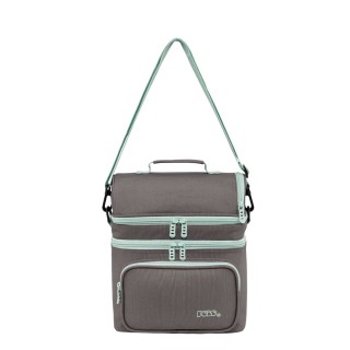 Polo Double Cooler Σχολική Τσάντα Φαγητού Γκρι 9-07-096-2759