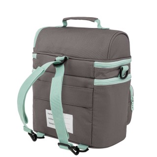 Polo Double Cooler Σχολική Τσάντα Φαγητού Γκρι 9-07-096-2759