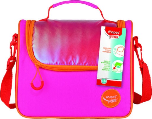 Maped Σχολική Ισοθερμική Θήκη Φαγητού Ροζ