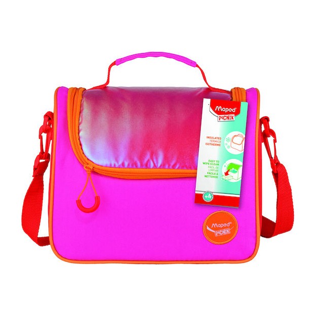 Maped Σχολική Ισοθερμική Θήκη Φαγητού Ροζ